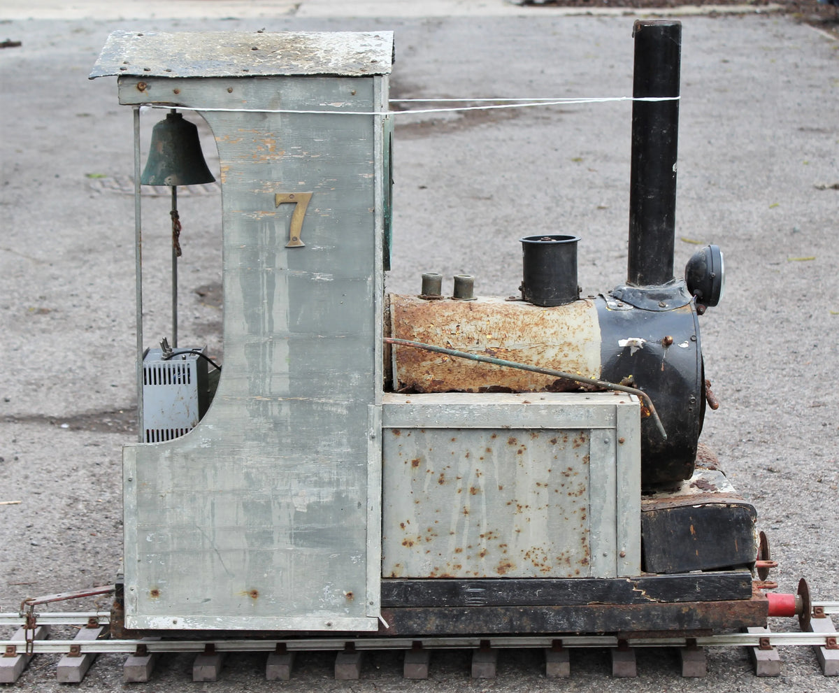 5 inch narrow gauge steam outline locomotive