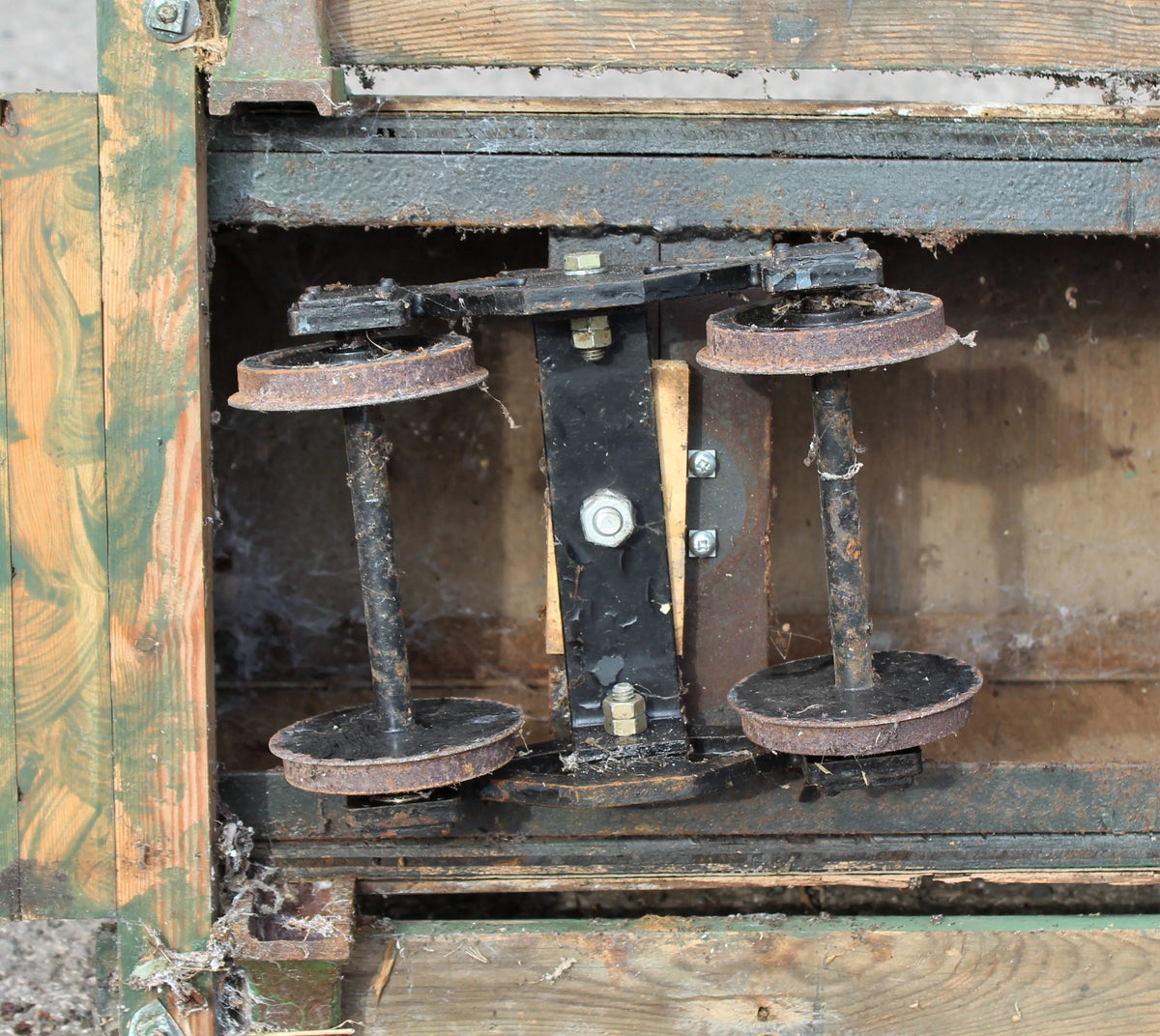5 inch gauge bogie wagon