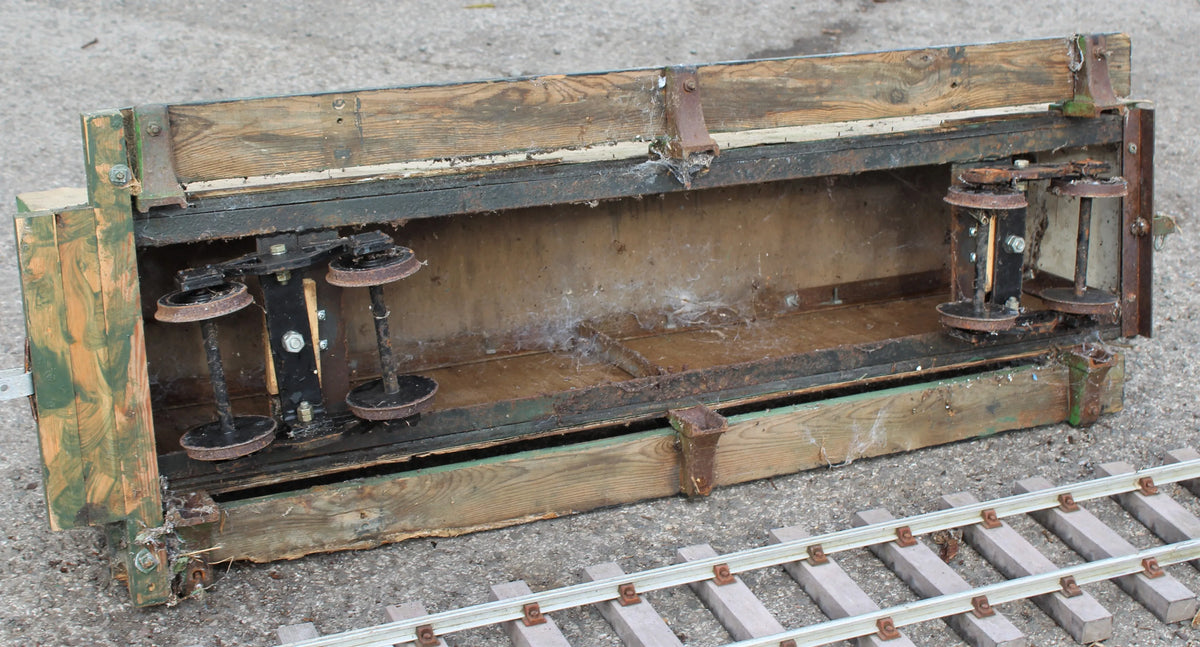 5 inch gauge bogie wagon