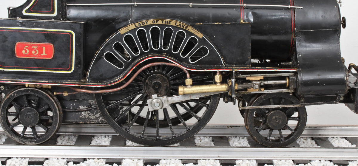 5 inch gauge LNWR Problem class "Lady of the Lake" 2-2-2