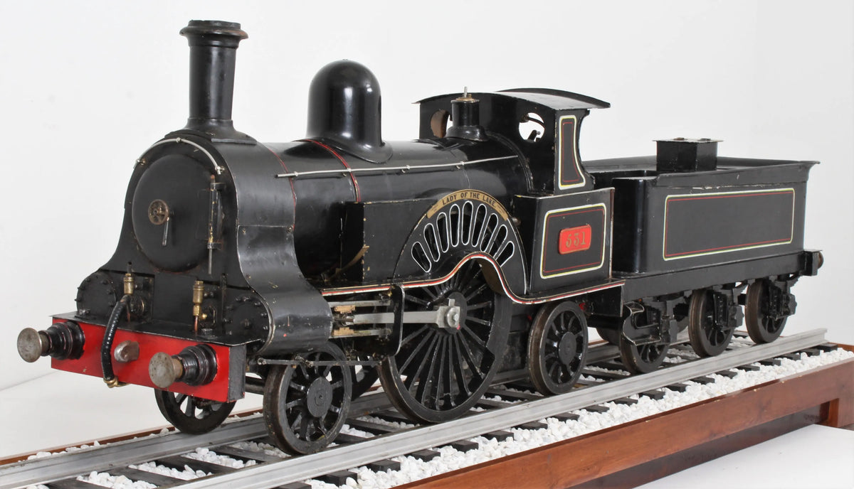 5 inch gauge LNWR Problem class "Lady of the Lake" 2-2-2