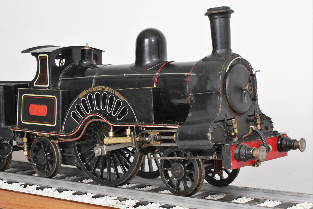 5 inch gauge LNWR Problem class "Lady of the Lake" 2-2-2