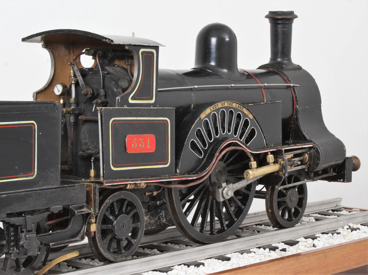 5 inch gauge LNWR Problem class "Lady of the Lake" 2-2-2