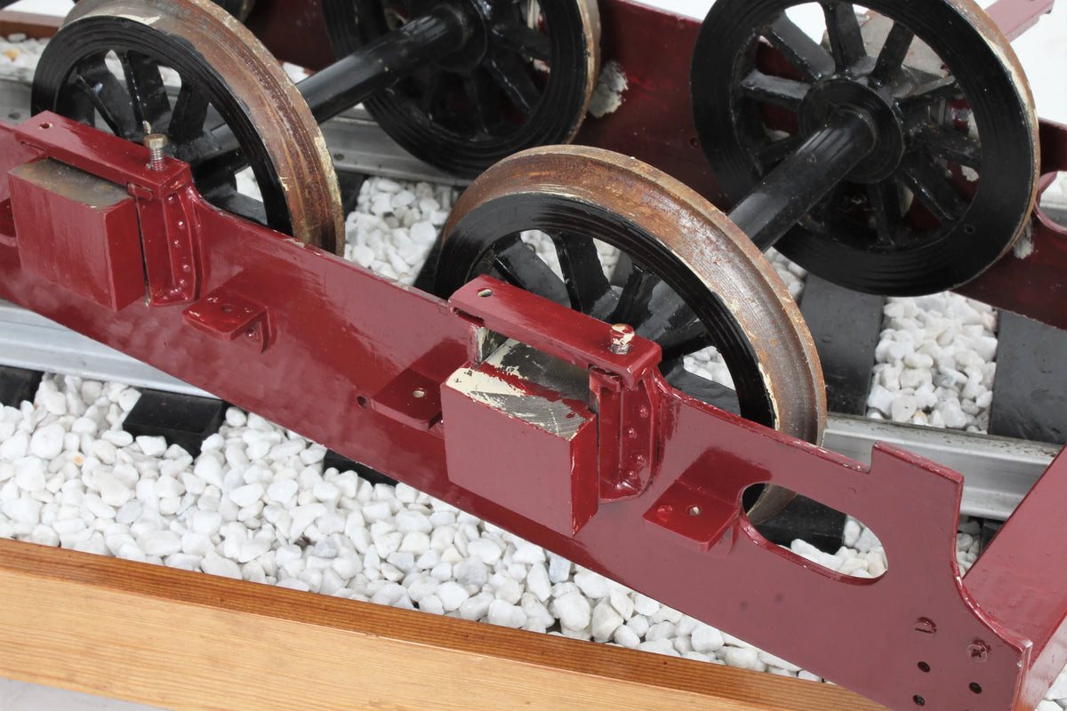 5 inch gauge part-built Caledonian 4-6-0