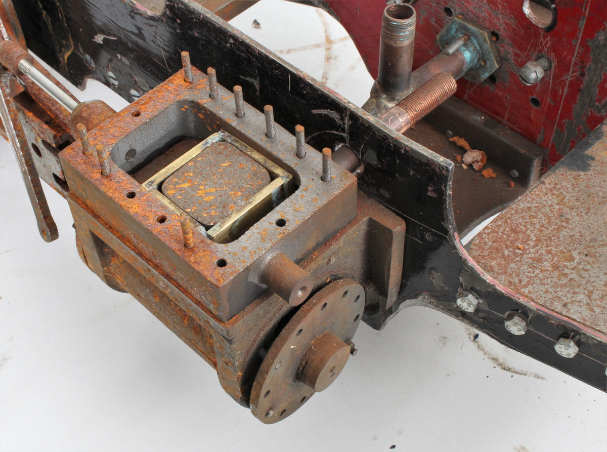 5 inch gauge part-built Caledonian 4-6-0