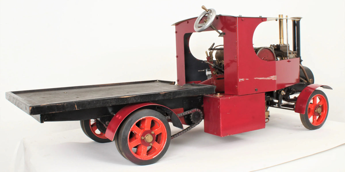 2 1/2 inch gauge "Pride of Penrhyn" steam wagon