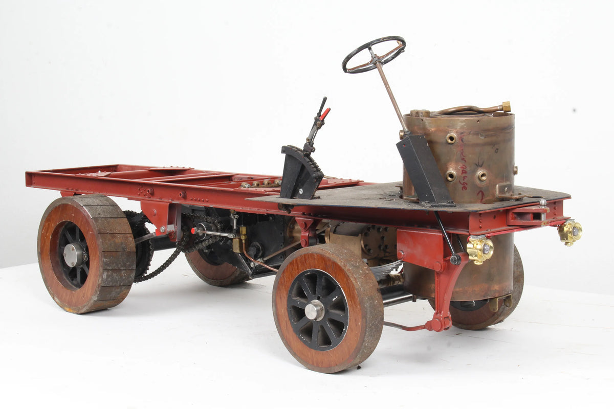 2 inch Clayton steam wagon