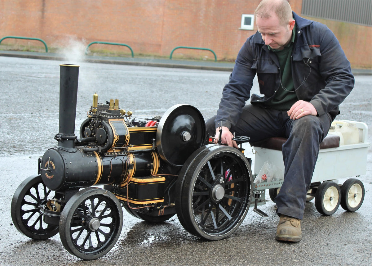 2 1/2 inch scale Fowler superheated road locomotive