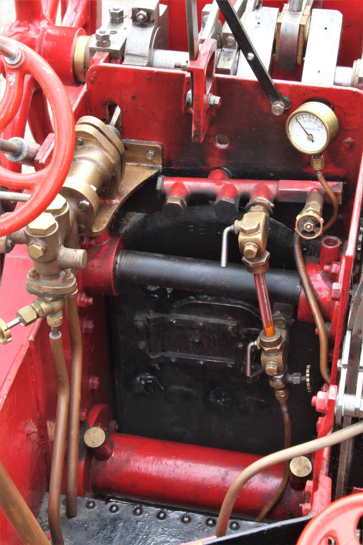 3 inch scale Savage "Little Samson" agricultural engine