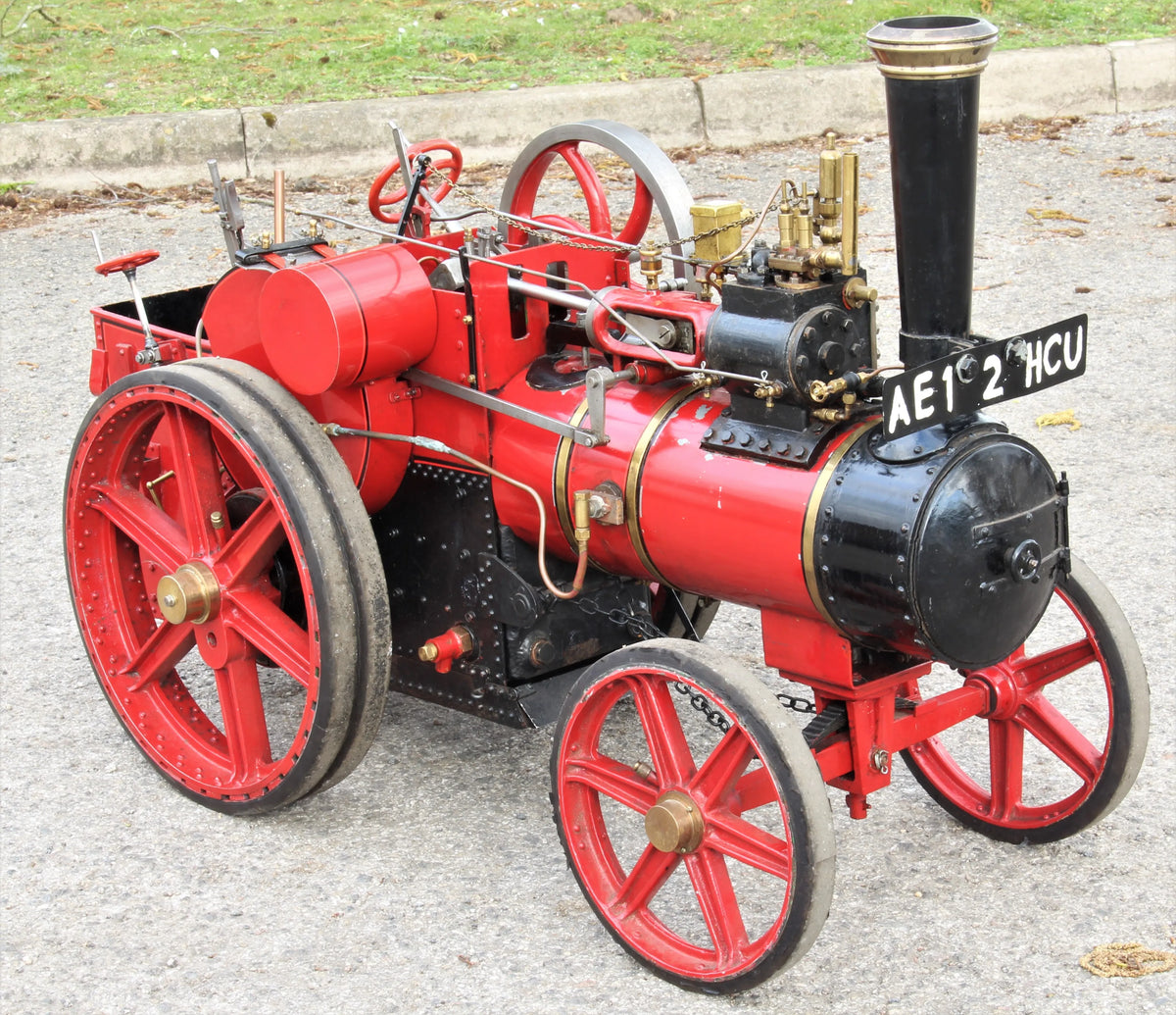 3 inch scale Savage "Little Samson" agricultural engine
