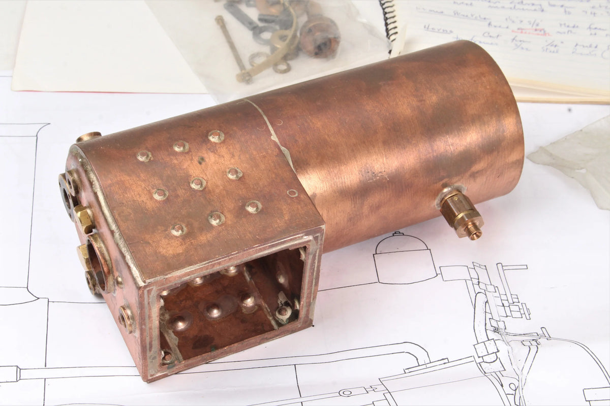 Part-built 3 1/2 inch gauge "Northumbrian"