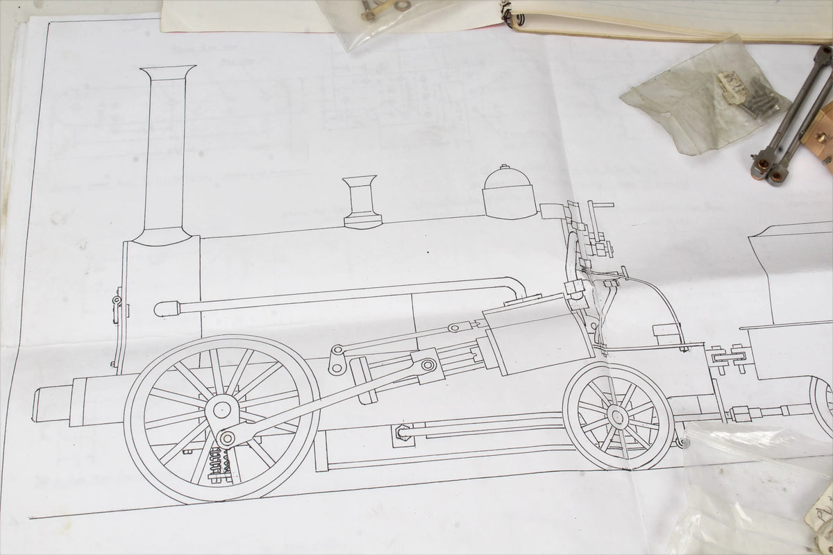 Part-built 3 1/2 inch gauge "Northumbrian"