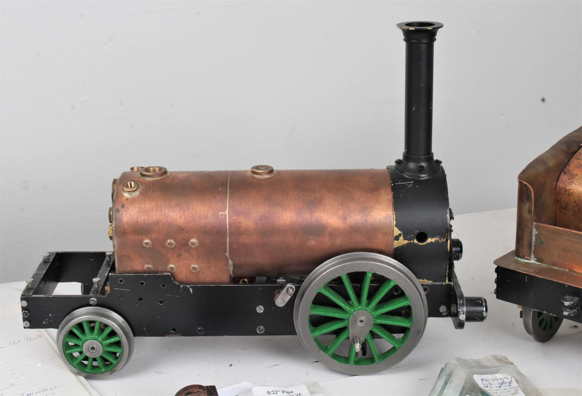 Part-built 3 1/2 inch gauge "Northumbrian"