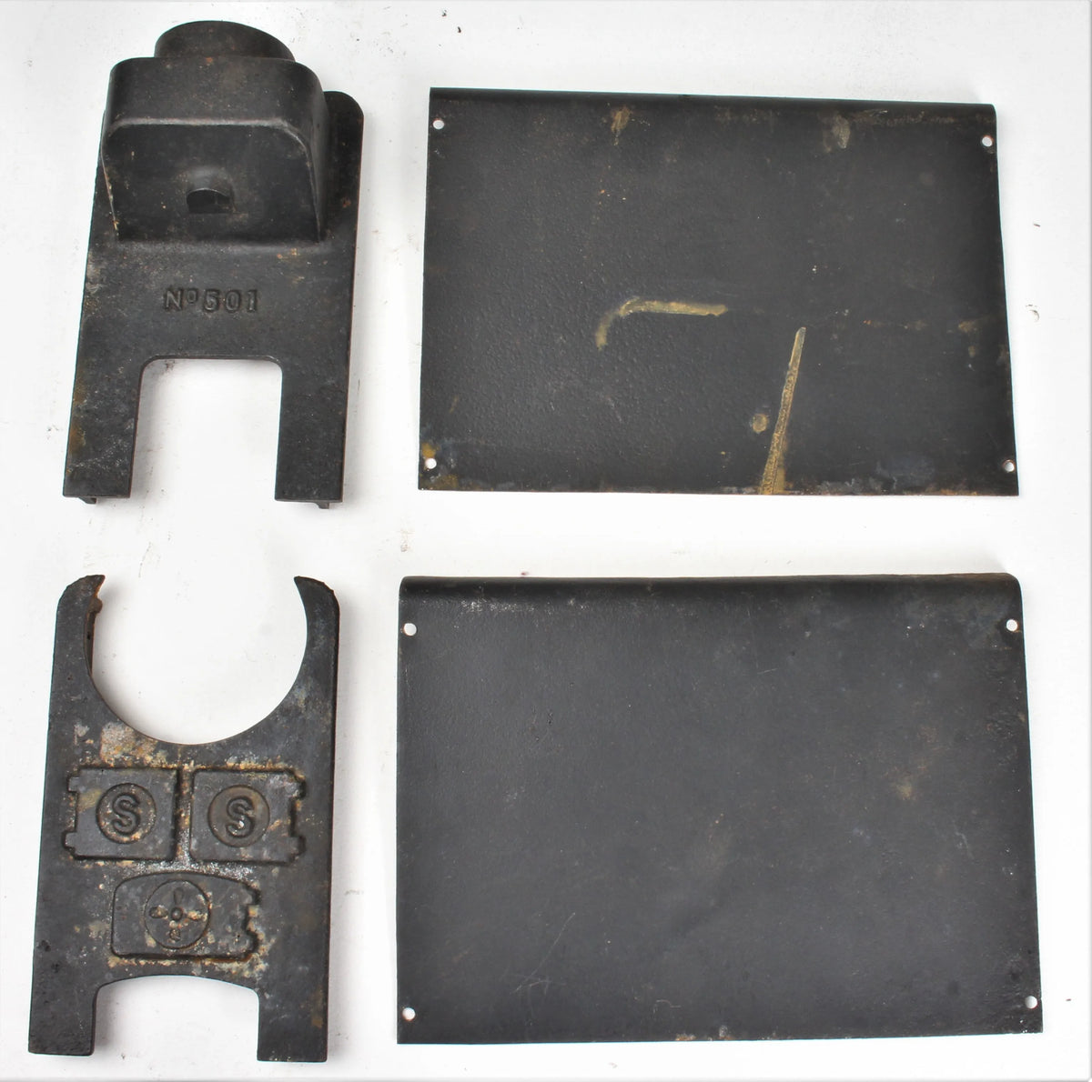 Stuart 501 boiler end plates & side sheets