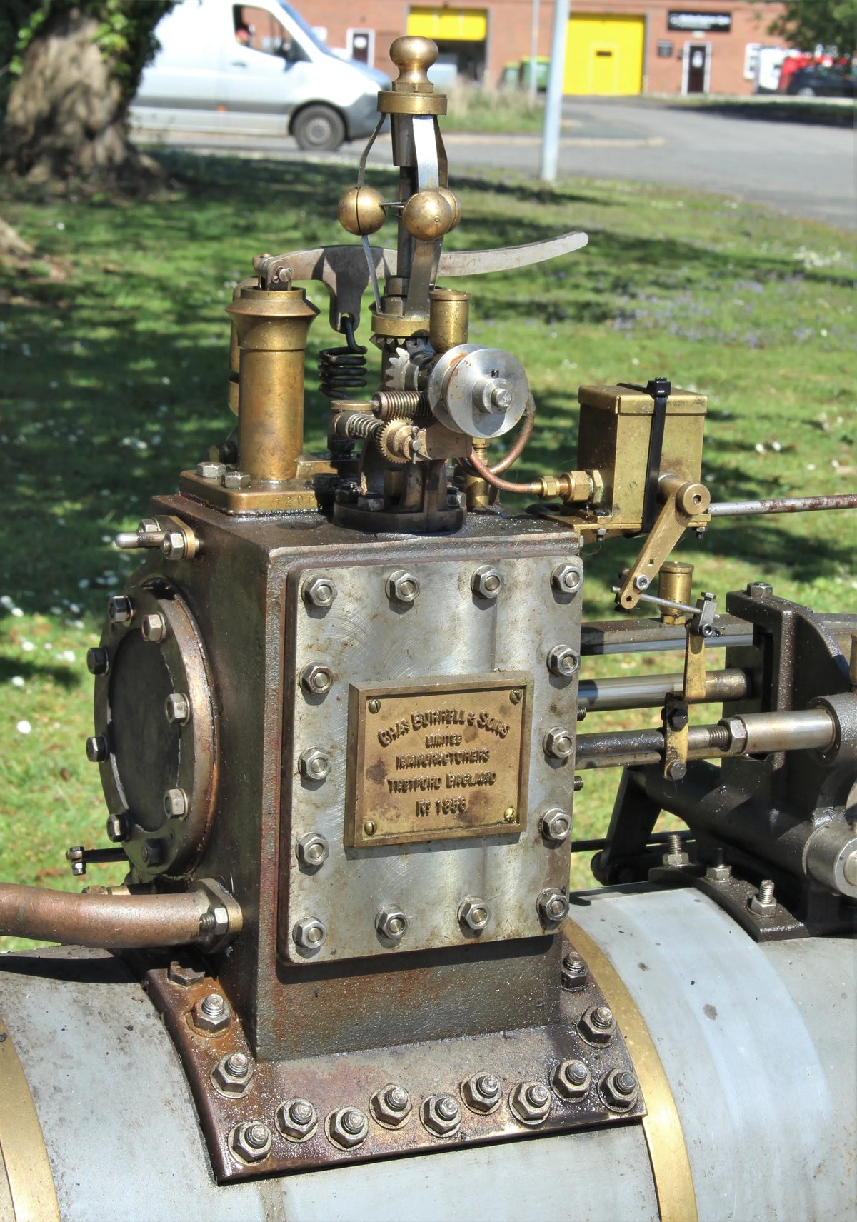 4 inch scale Burrell agricultural engine