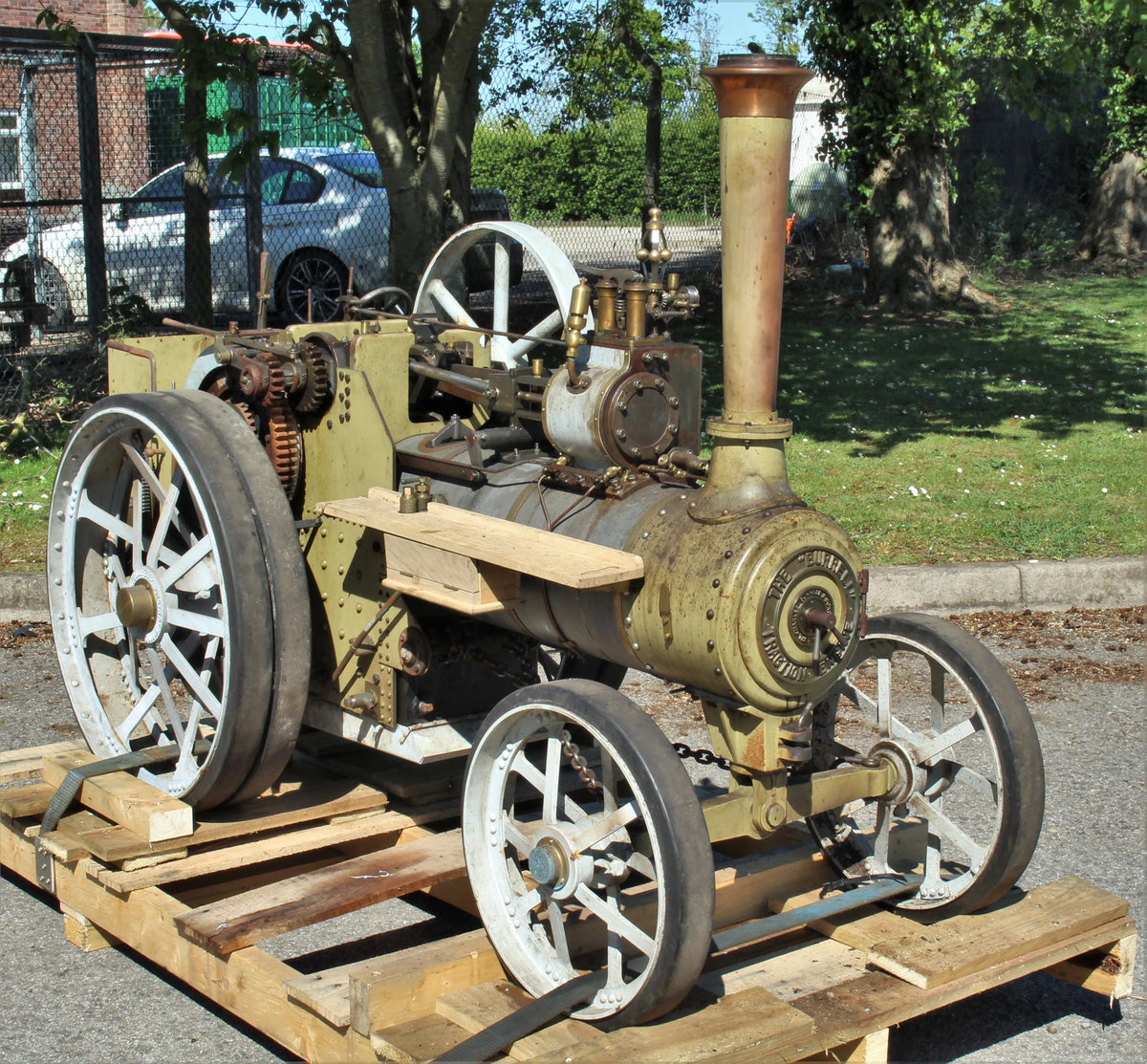 4 inch scale Burrell agricultural engine
