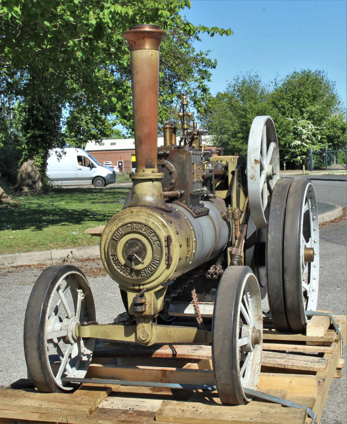 4 inch scale Burrell agricultural engine