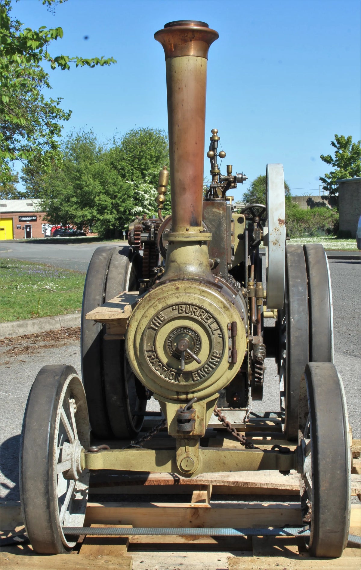 4 inch scale Burrell agricultural engine