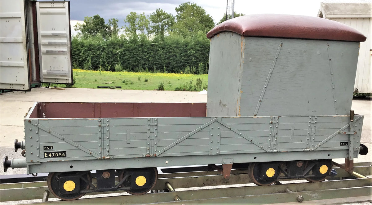 5 inch gauge planked bogie wagon