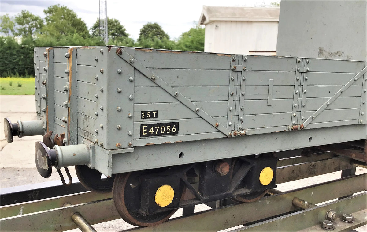 5 inch gauge planked bogie wagon