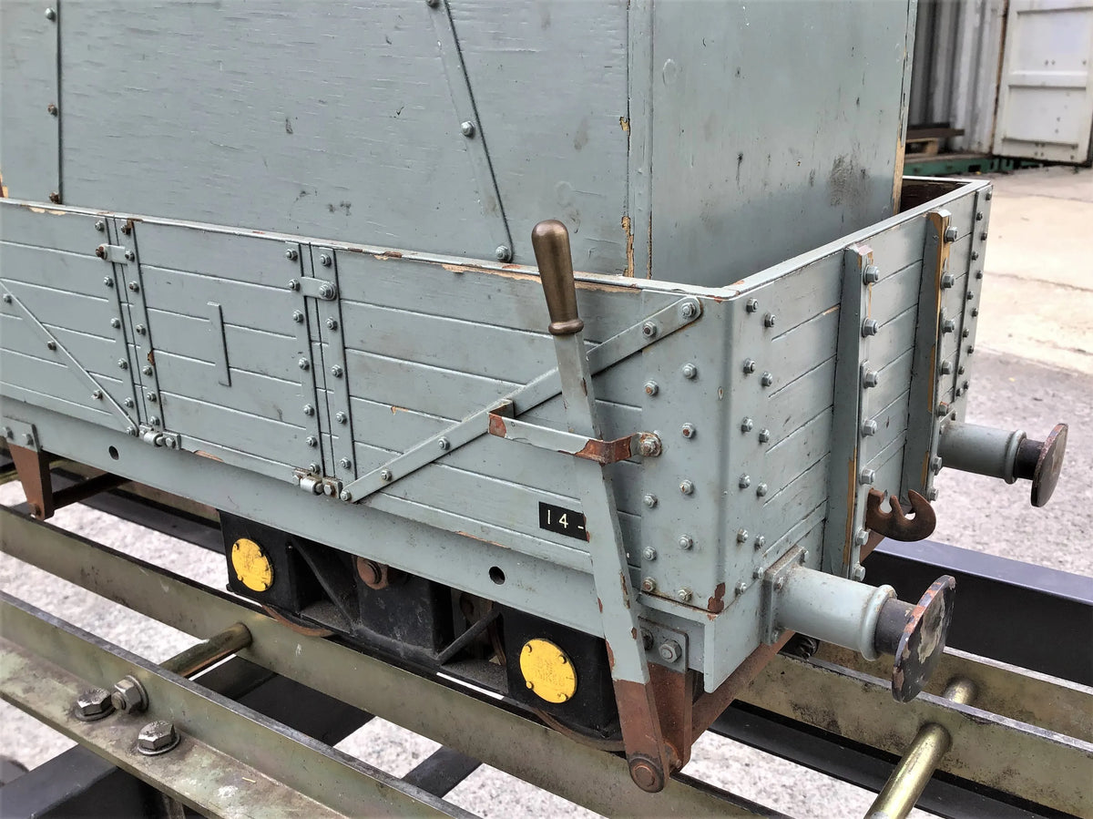 5 inch gauge planked bogie wagon