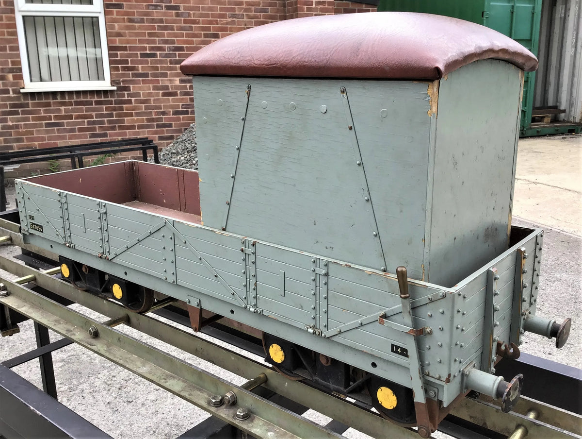 5 inch gauge planked bogie wagon