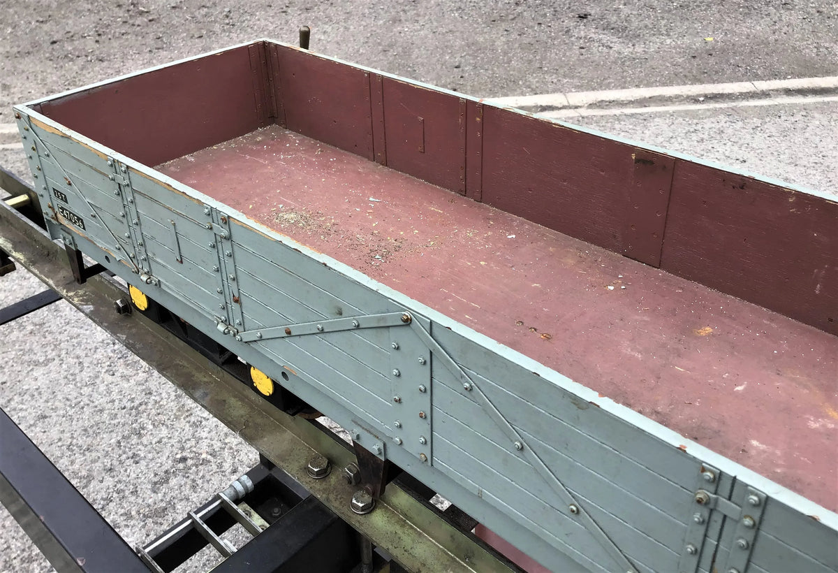5 inch gauge planked bogie wagon