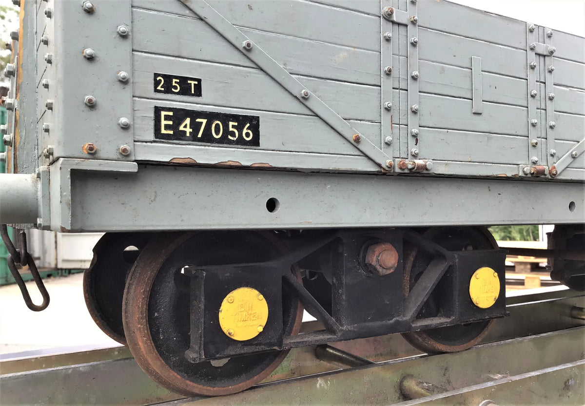5 inch gauge planked bogie wagon