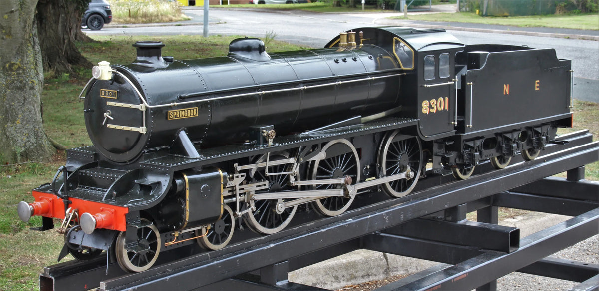 5 inch gauge LNER B1 "Springbok"