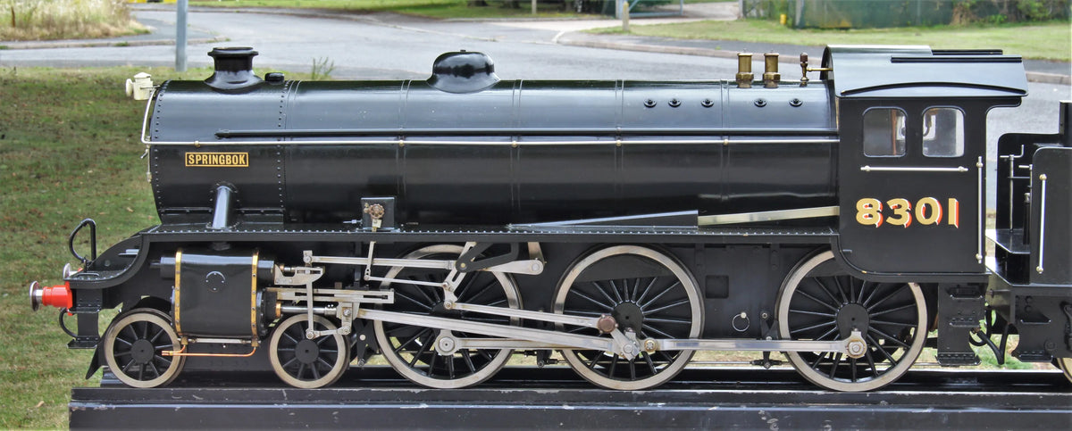 5 inch gauge LNER B1 "Springbok"