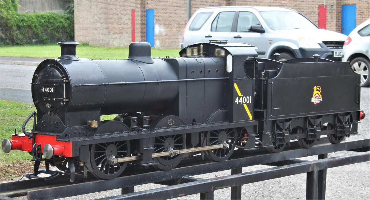 7 1/4 inch gauge LMS 4F 0-6-0