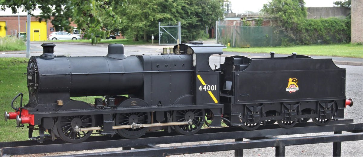 7 1/4 inch gauge LMS 4F 0-6-0