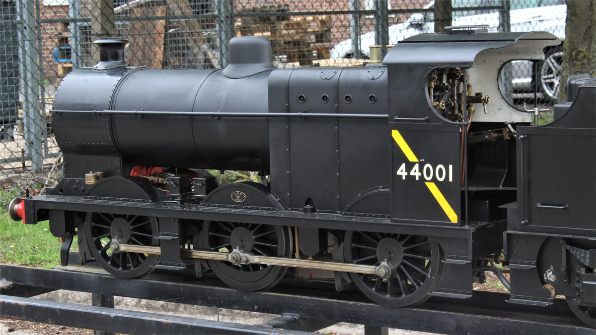 7 1/4 inch gauge LMS 4F 0-6-0