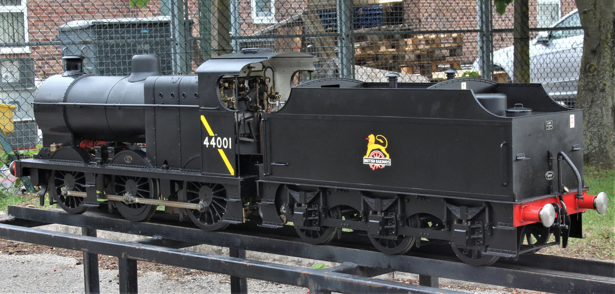 7 1/4 inch gauge LMS 4F 0-6-0