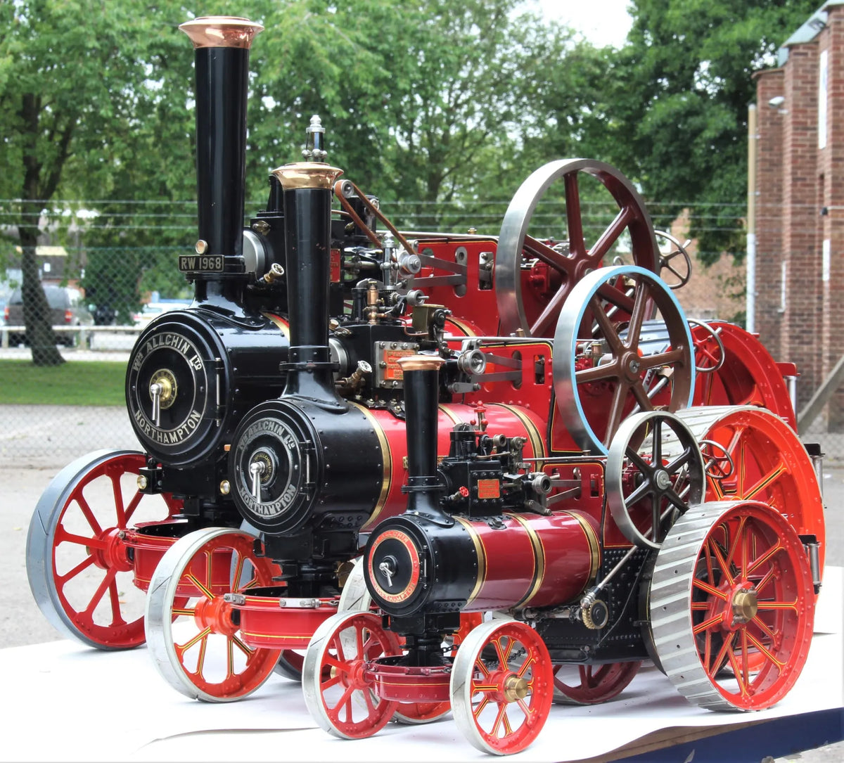 1 inch scale Allchin agricultural engine