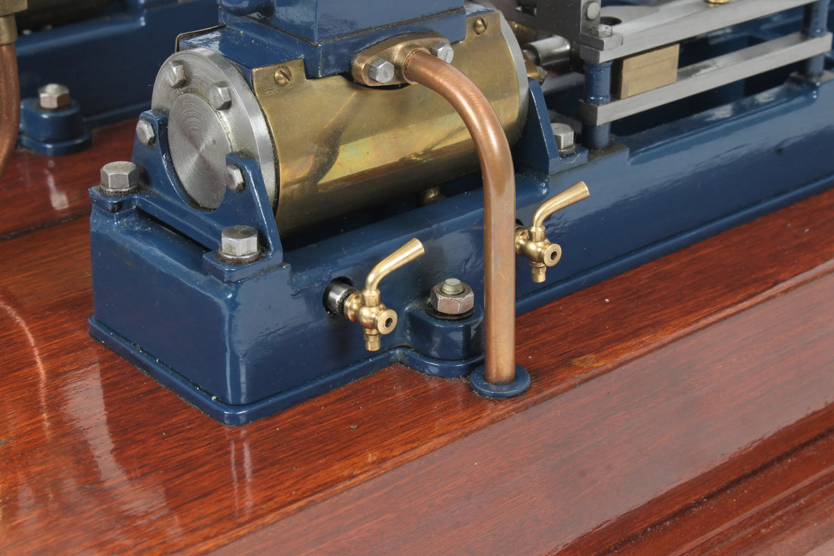 Stuart twin Victoria mill engine