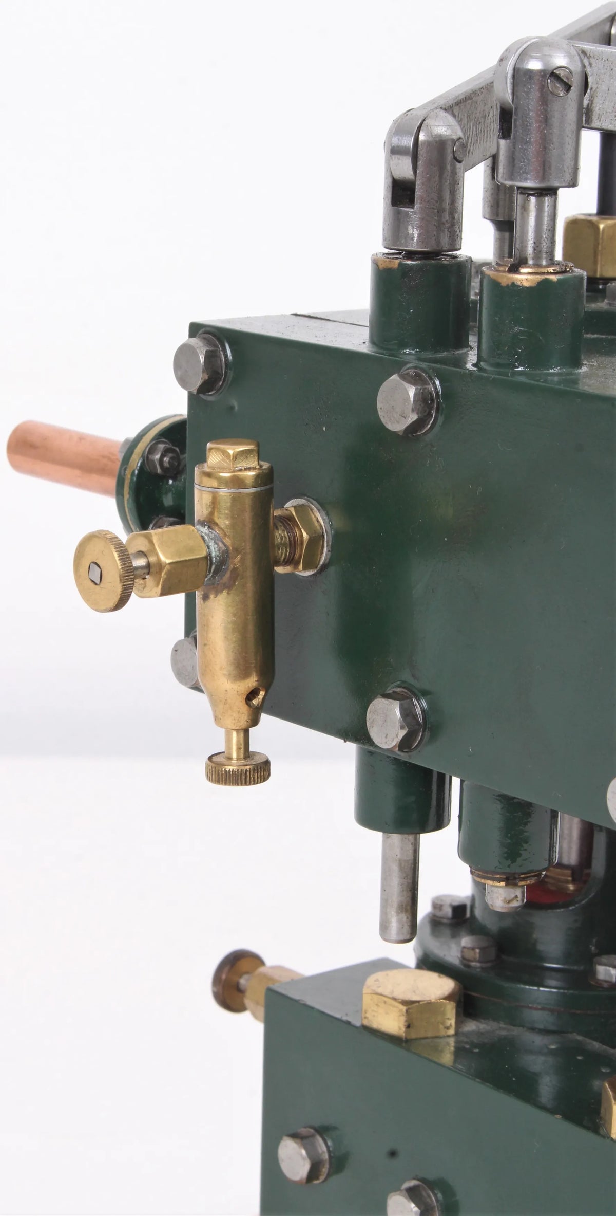 Duplex steam pump