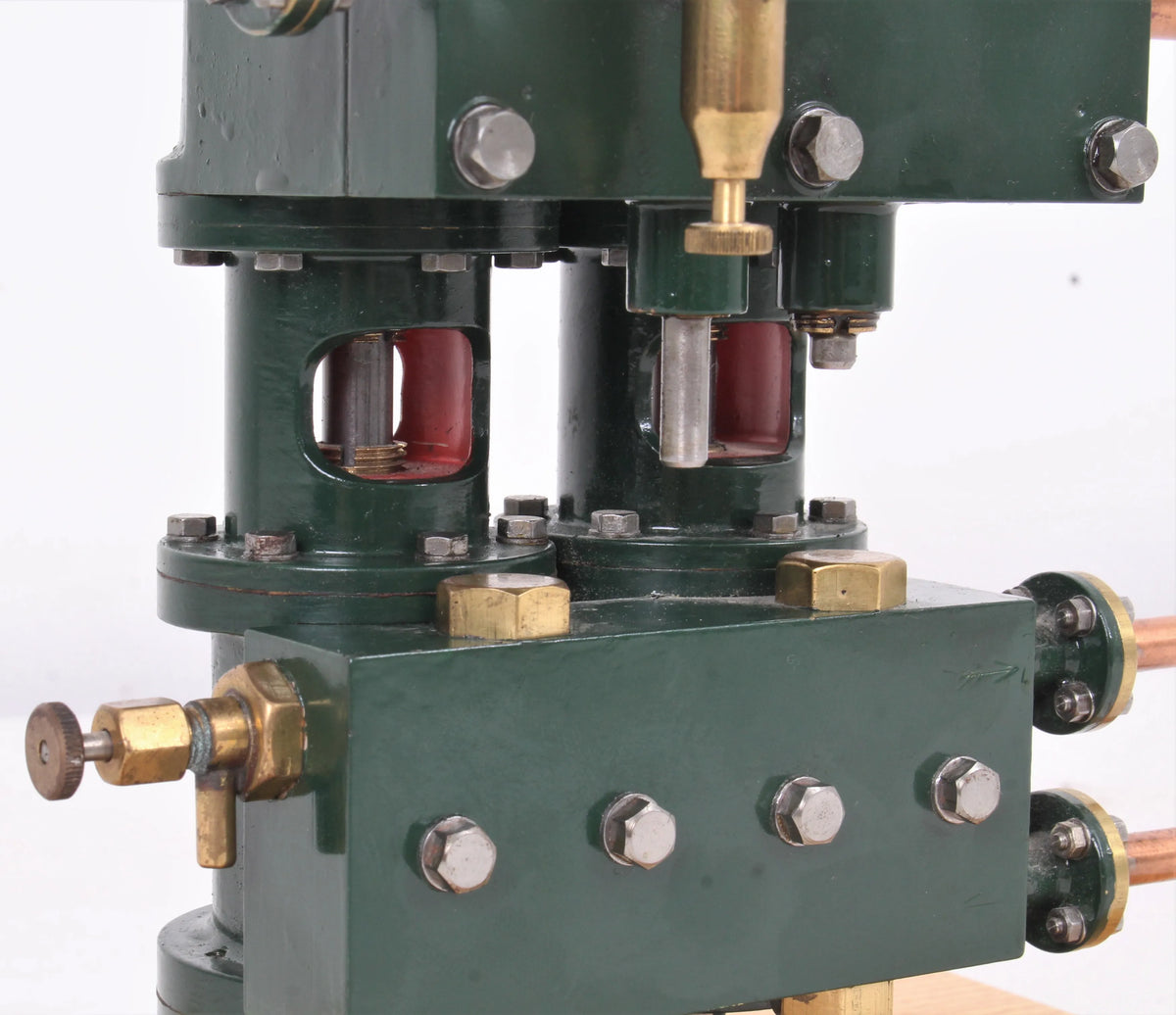 Duplex steam pump