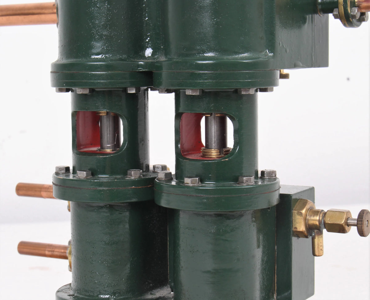 Duplex steam pump