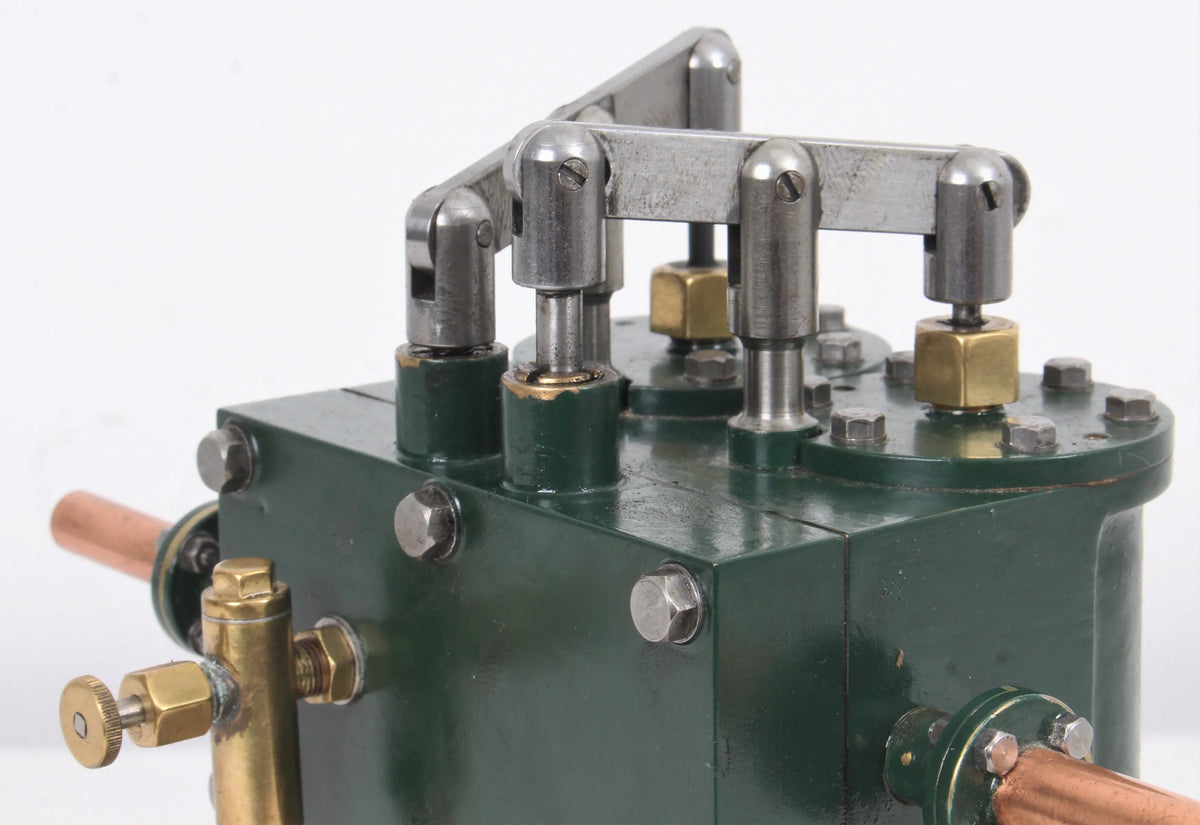 Duplex steam pump