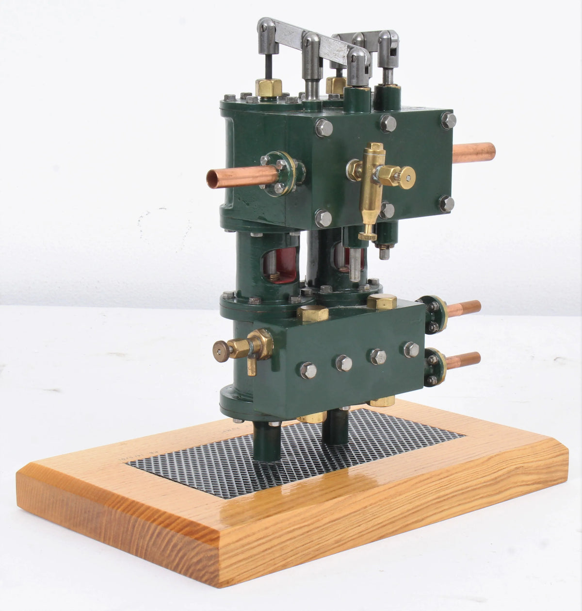 Duplex steam pump