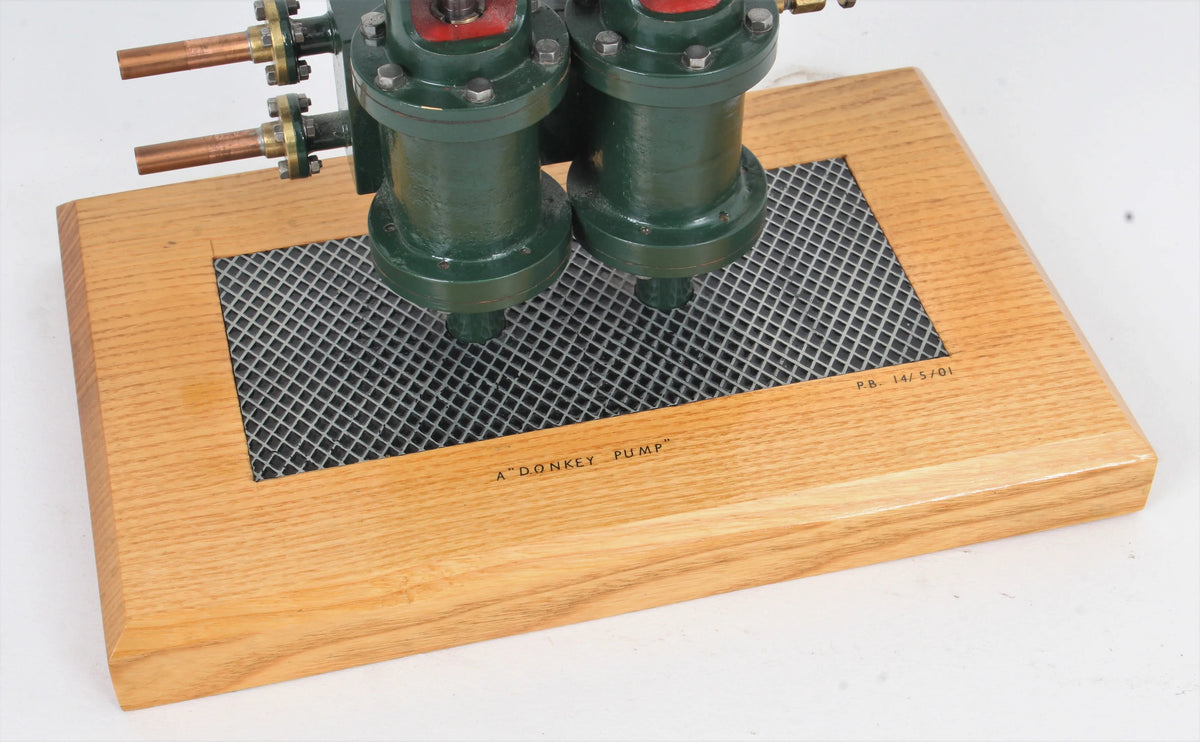 Duplex steam pump