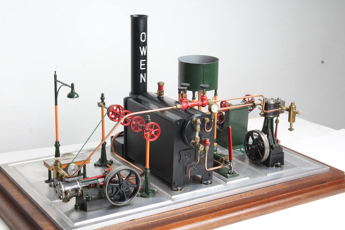 Stuart steam plant 10V, 10H & 501 boiler