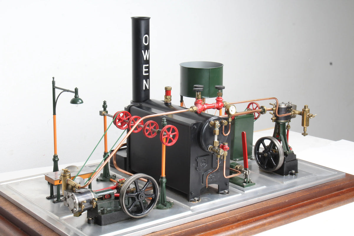Stuart steam plant 10V, 10H & 501 boiler