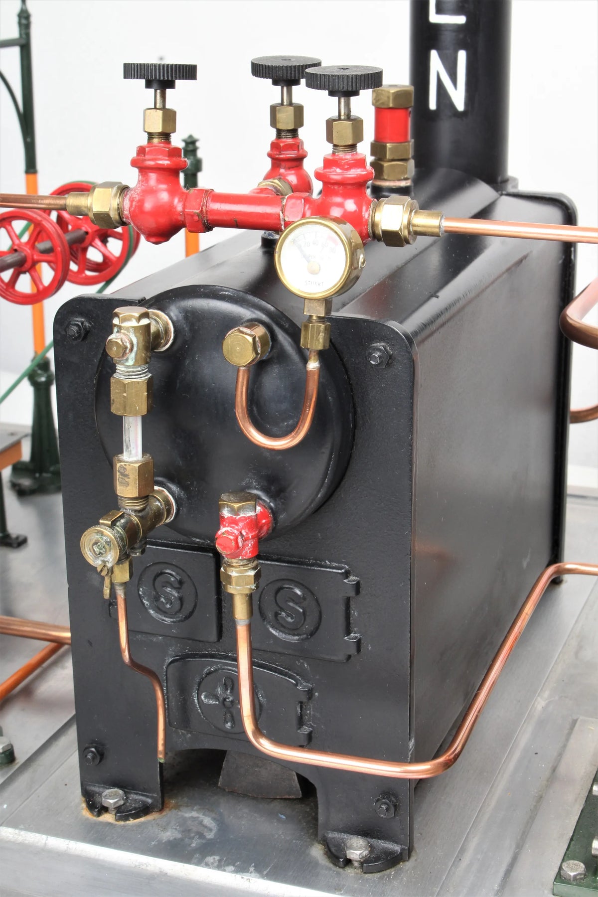 Stuart steam plant 10V, 10H & 501 boiler