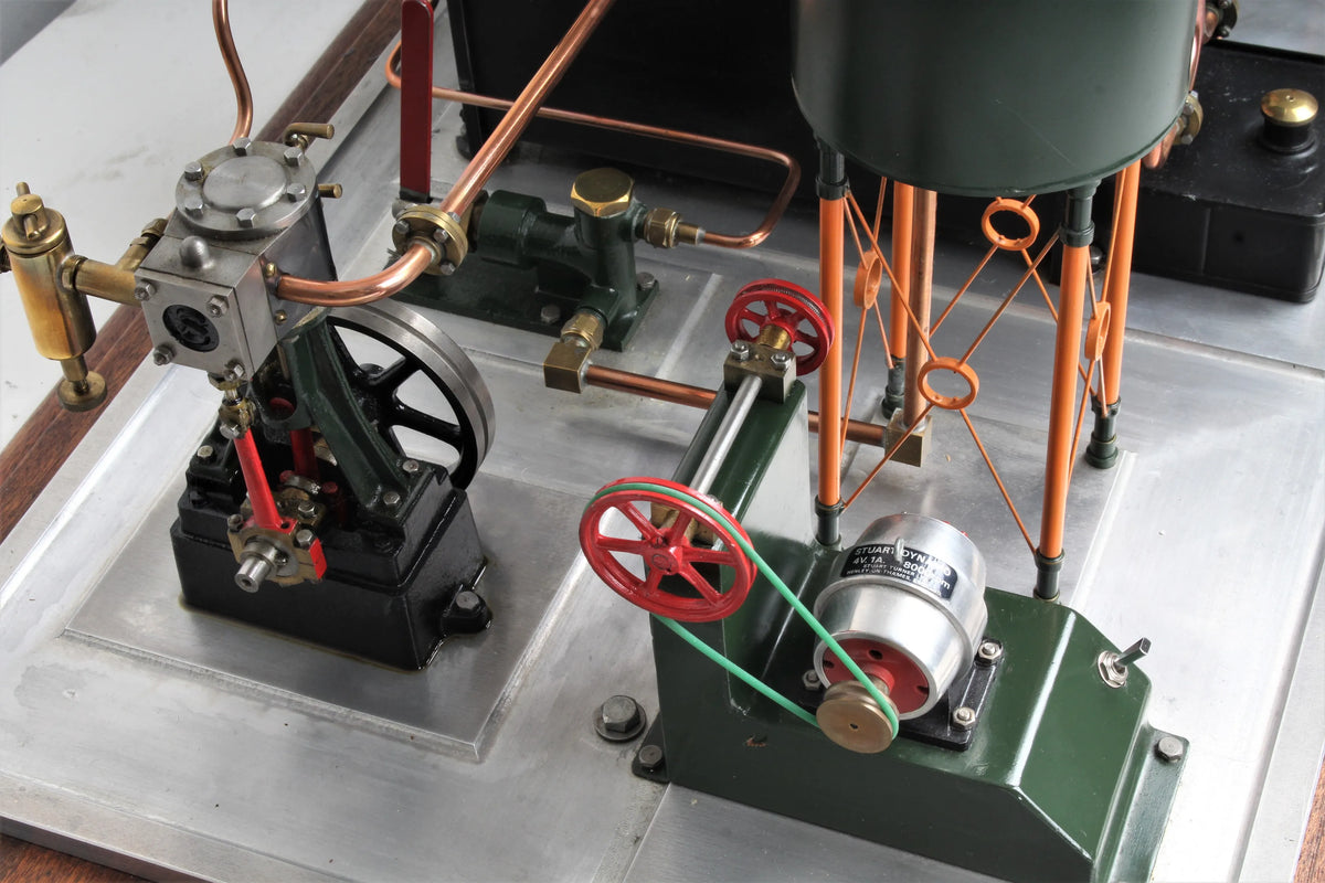 Stuart steam plant 10V, 10H & 501 boiler
