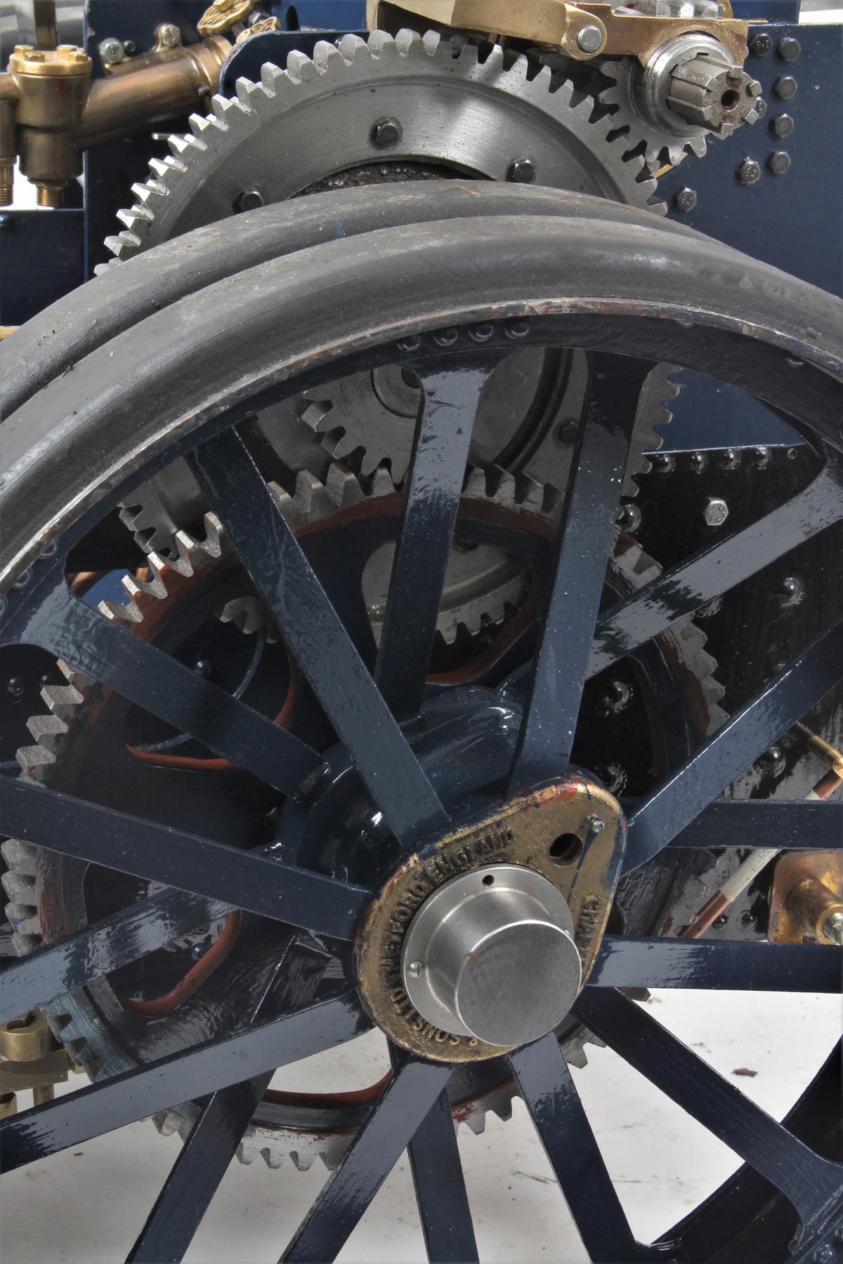 2 inch scale Burrell agricultural engine
