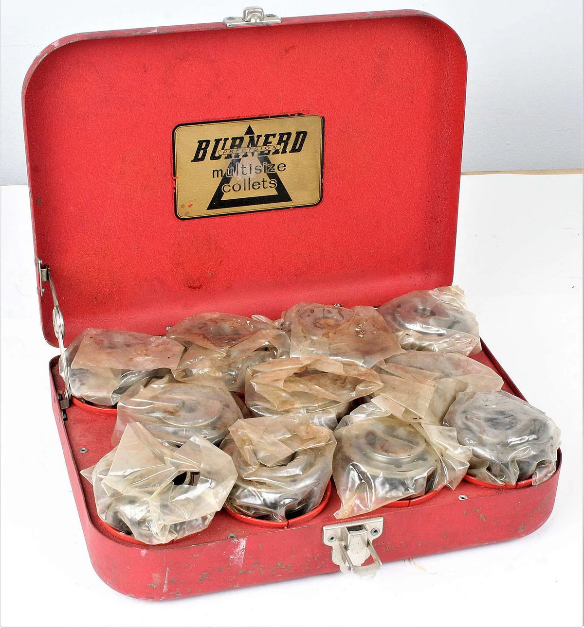 Burnerd D1-3 collet chuck with collets in original packaging