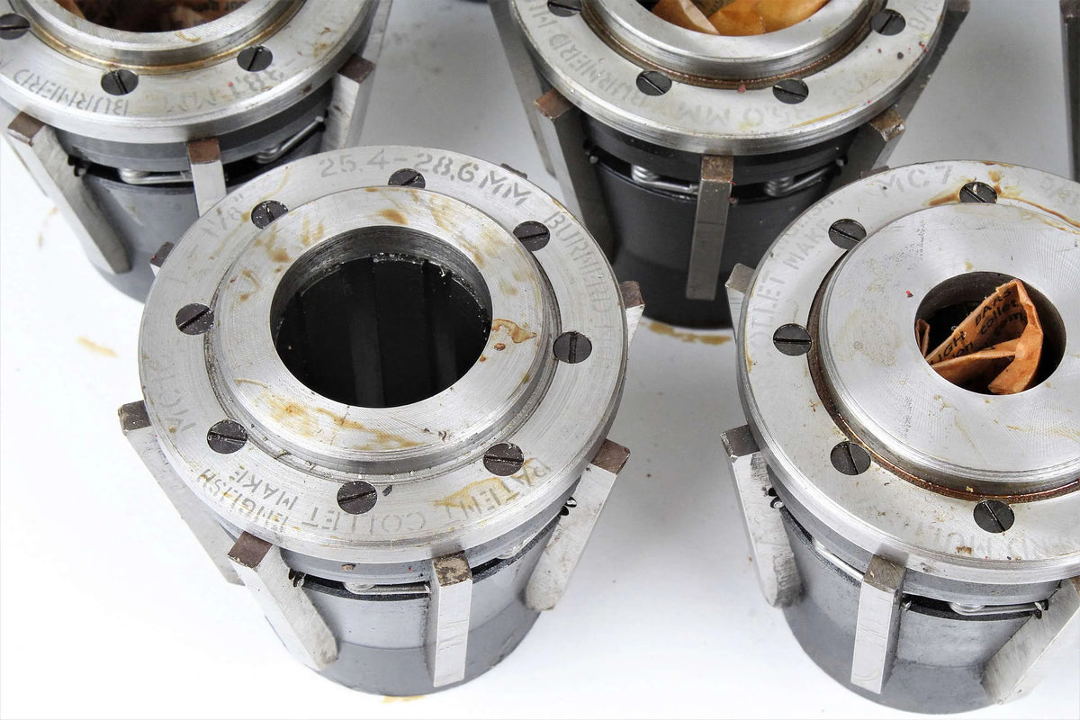 Burnerd D1-3 collet chuck with collets in original packaging