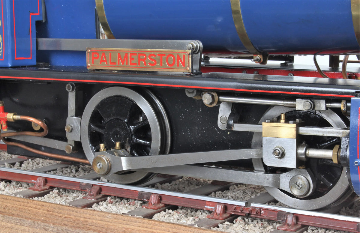 5 inch gauge Polly II 0-4-0 with tender
